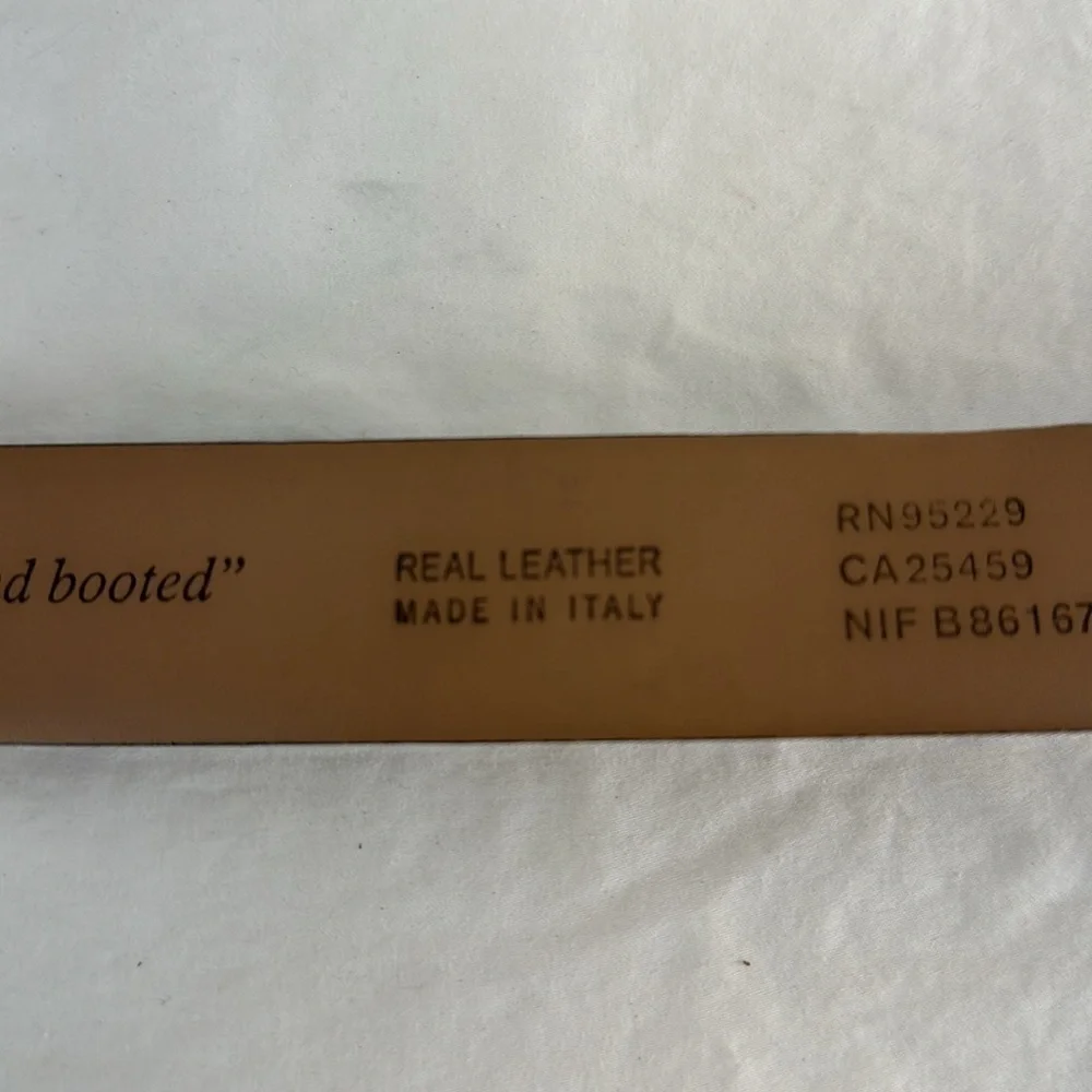 Ted Baker Brown Leather Belt, 38